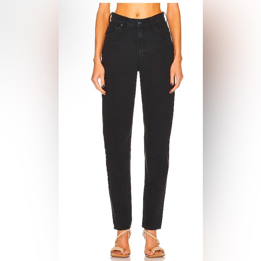 Mother Snacks high waist double stacks hover